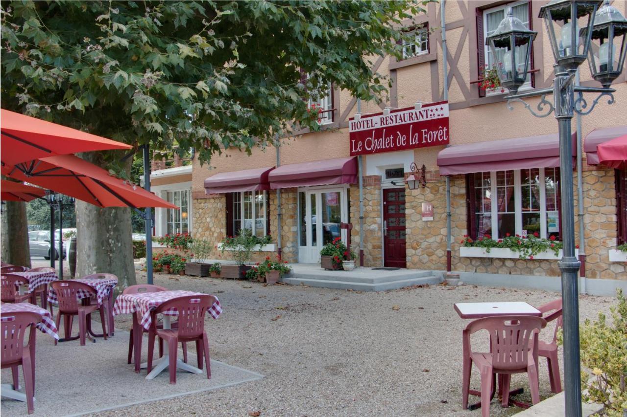 Le Chalet De La Foret Hotel 3 Etoiles Et Restaurant Vierzon Exteriör bild