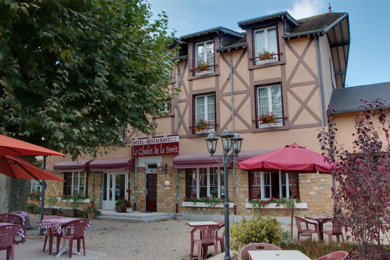 Le Chalet De La Foret Hotel 3 Etoiles Et Restaurant Vierzon Exteriör bild