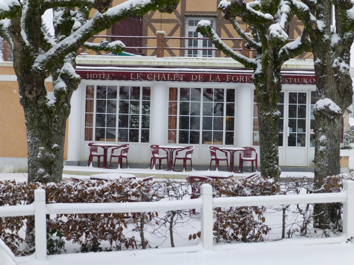 Le Chalet De La Foret Hotel 3 Etoiles Et Restaurant Vierzon Exteriör bild